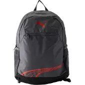Puma Sac à dos 'FUNDAMENTAL' gris / rouge