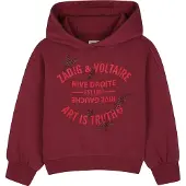 Zadig & Voltaire X60801 Hoodie Rouge 16 Years Fille