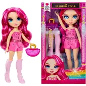Mga Rainbow High, poupée de mode "My Fashion Style" - Stella Monroe (fuchsia), poupée de mode, pour filles, à partir de 4 ans, convient aux garçons et aux filles, 280 mm, multicolore, fuchsia