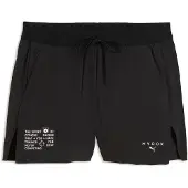 Puma Pantalon de sport noir / blanc