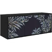 Syfax Meuble TV mural DOKKUM, 102 x 33 x 40 cm, fabriqué en panneaux de particules