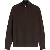 Tom Tailor Vestes en maille brun foncé