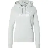 Puma Sweat de sport 'ESS No. 1' menthe / blanc