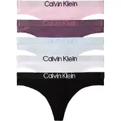 Calvin Klein Underwear String bleu pastel / violet / rose / noir / blanc