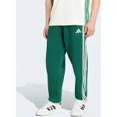 Adidas Pantalon vert / blanc