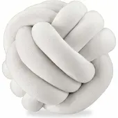 Relaxdays Coussin en noeud (25 x 25 cm)
