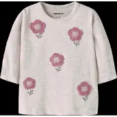 Name it T-Shirt 'NBFLAMAIA' beige / chamois / vert clair / rose ancienne