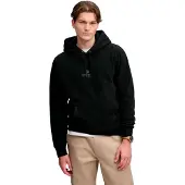 Superdry Micro Logo Fleece Hoodie Noir 2XL Homme