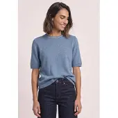 Street One Pull-over bleu chiné