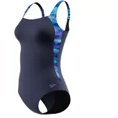 Speedo Maillot de bain Lunalustre Printed Shaping Femme