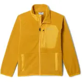 Columbia Fast Trek V Full Zip Fleece Jaune 6-7 Years Garçon