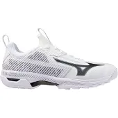 Mizuno Chaussures de hockey sur gazon Wave Panthera 2, couleur blanche, pointure EU 38 1/2, couleur blanche, pointure EU 38 1/2