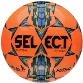 Select Attack V26/28 Futsal Ball Orange 5