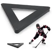 Vevor Passeur de Hockey Triangulaire Rebondisseur de Palet Multi-angles