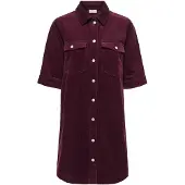 JDY Robe-chemise 'JDYSHIRAZ' aubergine