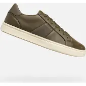 Geox Baskets pour hommes , couleur kaki, modèle Baltmoore, taille 43