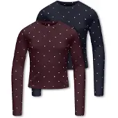 ONLY GIRLS T-Shirt 'KOGBELLA' marine / lie de vin / blanc