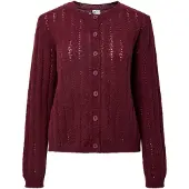 Pieces Cardigan 'PCAda' lie de vin