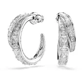 Swarovski Boucles d'oreilles 'Vienna' argent / transparent