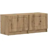 vidaXL Meuble TV en bois imitation chêne artisanal