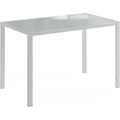 Vicco Table à manger Grand Blanc/Blanc 120x70cm, Model 61473