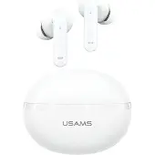 Usams Echo E02 Tws Anc+Enc Casque Bluetooth sans fil Blanc