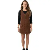 Roxy Wild Tide Mini Sleeveless Dress Marron XS Femme