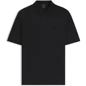 BOSS pour homme. 50569583 Polo Icons70 noir (S), Casuel, Manche courte, Lyocell