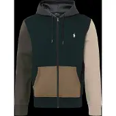 Ralph Lauren Veste de survêtement sable / cognac / olive / noir