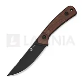 CIVIVI Carveth, Guibourtia, Black Stonewash
