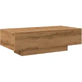 vidaXL Table basse Artisan-Chêne 100x49,5x31 cm Bois composite