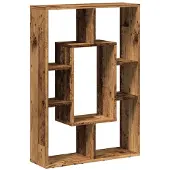 vidaXL Bibliothèque vieux bois 63x20x90 cm bois d'ingénierie