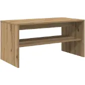 vidaXL Armoire TV Artisan-Chêne 80x40x40 cm Bois composite