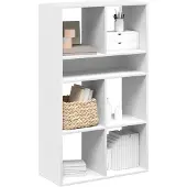 vidaXL Bibliothèque blanc 66x31x112 cm bois d'ingénierie