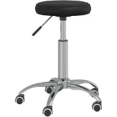 vidaXL Chaise de bureau pivotante noir similicuir