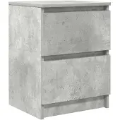 vidaXL Armoire TV gris béton 40x35x54 cm Bois composite