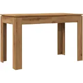 vidaXL Table de salle à manger Chêne Artisan 120x60x76 cm Bois composite