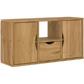 vidaXL Armoire TV avec tiroir ODDA 79x24x40 cm Pin massif