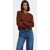 JDY Cardigan 'JDYChloe' marron