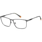 Polaroid Lunettes de Vue PLD D494/G 58/15/145 Matte dark ruthenium Metal frames MAN PLD D494/G
