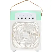 Lifetime Ventilateur de table avec brume 43610 4,5L Blanc