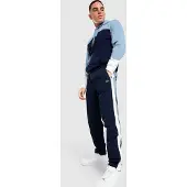 Lacoste Pantalon de jogging Colour Block - Bleu, Bleu