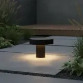 Lyora Lampe de jardin conçue Balic 10 cm noir