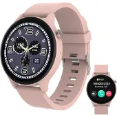 Denver Montre connectée Bluetooth rose/beige