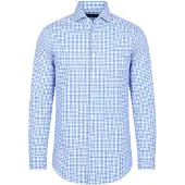 Steppin' Out Chemise Oxford Carreaux Bleu