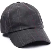 Barbour Casquette Ciré Haydon Classic Tartan Multicoloré Vert foncé Vert