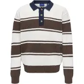 Only & Sons Junior Pull-over 'OSJRODGER' marron / blanc