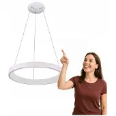 ITALUX LED 38W VICO lampe suspendue PND-53675-048RPC-WH-3KS4K