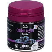 S.I.D NUTRITION Charbon végétal 30 pc(s) Capsule(S)