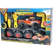 Monster Jam Mechanix 1:18 Build N ReBuild El Toro